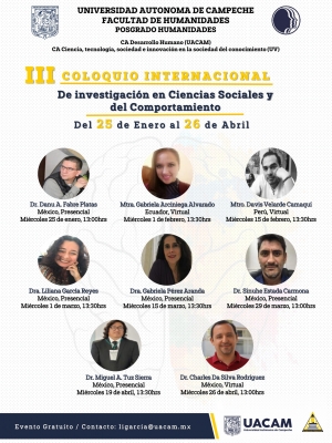 III COLOQUIO INTERNACIONAL "De Investigación en Ciencias Sociales y del Comportamiento"