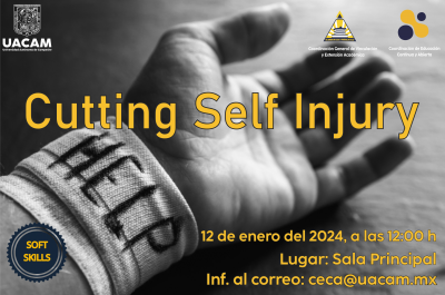 Plática "Cutting self injury"