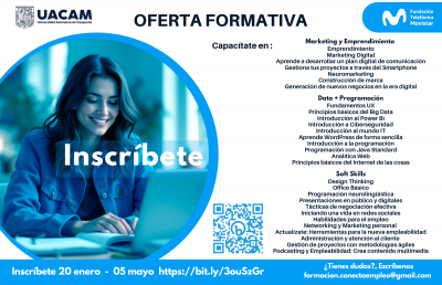 Oferta Formativa Enero - Mayo