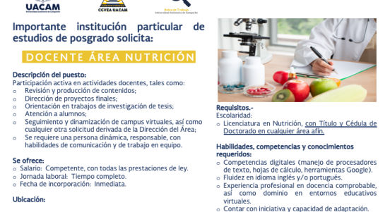 VACANTE #2302003